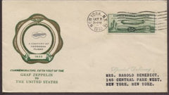 US 1933 C18 FDC Chicago flight, special delivery