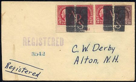 US Pennsylvania, Sharon 554, 512  Fancy Cancel Cover, APS