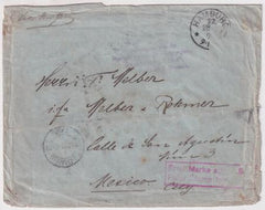 Germany / Mexico 1895 SS Elbe Ship Wreck