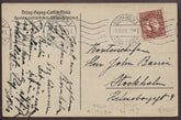 Sweden 1919 "Bodensee" Card on board, with Certificate