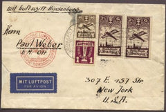 Danzig 1936 3rd North America Flight