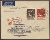 Denmark 1933 C3, C5 Registered Catapult