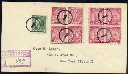 US Pennsylvania, Sharpsville 410, 682, 689 Fancy Cancel Cover