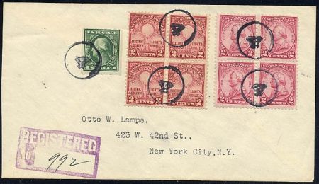 US Pennsylvania, Sharpsville 410, 654, 689 Fancy Cancel Cover