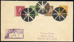 US Pennsylvania, Sharpsville 554, 632, 642, 685 Fancy Cancel Cover, Circle