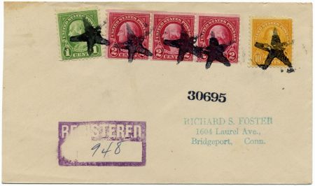 US Pennsylvania, Sharpsville 599, 632, 642 Fancy Cancel Cover, Star