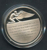 Space Achievement Silver Medal North America X-15, the Worlds Fastest Aircraft