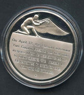Space Achievement Silver Medal Yuri Gagarin