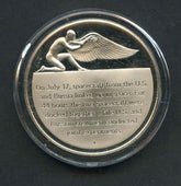 Space Achievement Silver Medal Apollo Soyuz