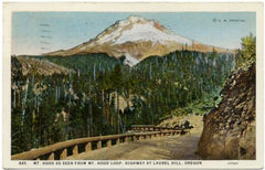 US 1927 Lindbergh Day PPC 644, Mt. Hood