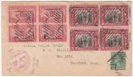 US Washington, Walla Walla 486, 650, 651 Fancy Cancel Cover