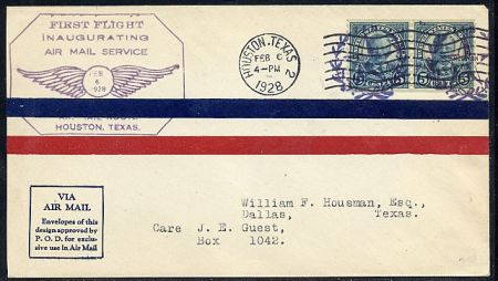 US Texas, Houston 637 Fancy Cancel Cover, Star, Wreath