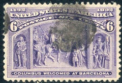 US 235 Early Commemoratives XF Used cv $25