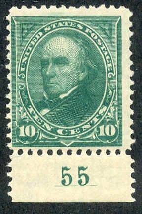 US 273 Bureau & Regular Issues Fine LH Plate Number Single cv $95