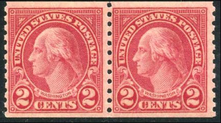 US 599a F - VF + NH Pair