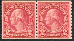 US 599a F - VF + NH Pair