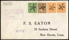 US New Hampshire, Alton 632, 636, 638 Fancy Cancel Coverr