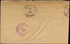 US Wisconsin, Hilbert 633, 638, 642 Fancy Cancel Cover