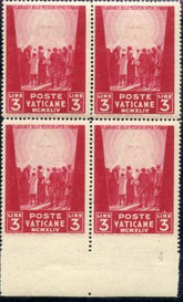 Vatican 100 Error F - VF Bottom Horizontal