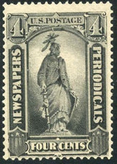 US PR92 Newspapers F + NH Very Fresh! PFC cv 1,400.00