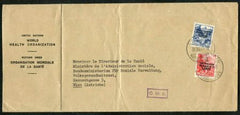 Switzerland Officials 5O4 - 5O5 VF on Cover to Austria