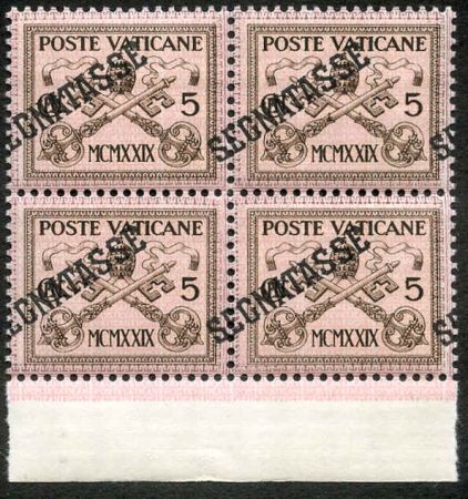 Vatican J1 XF NH Ovpt Strongly shifted to left