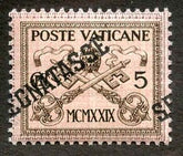Vatican J1 XF NH Strongly Shifted Ovpt to Left Single