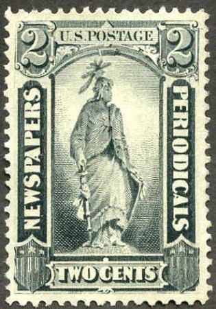 US PR9 Newspapers VF - XF No Gum