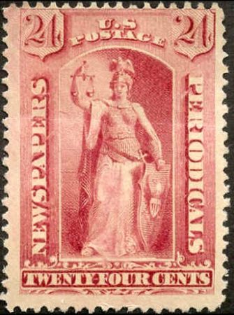 US PR17 Newspapers F No Gum
