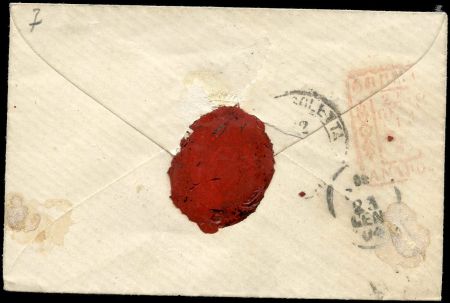 Italian States - Roman States 6 on VF Cover Rome to Naples