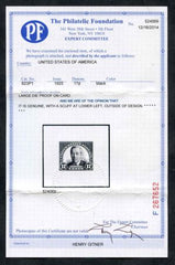 US 623P1 Large Die Proof on Card