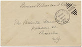 Autographs Frances F. Cleveland Free Frank Cover, RPO cancel
