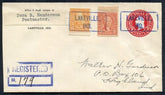 US Indiana, Lakeville 561, 638, U429 Fancy Cancel Cover"Lakeville,Ind"