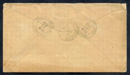 US Indiana, Highland 557, 559, 644 Fancy Cancel Cover, Clover, St. Patrick's Day