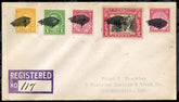 US Illinois, Wing 552, 562, 651, 682 Fancy Cancel Cover