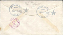 US Illinois, White Heath 560, 561 Fancy Cancel Cover, Star