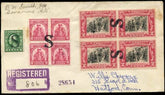 US Illinois, Savanna 410, 651, 657 Fancy Cancel Cover