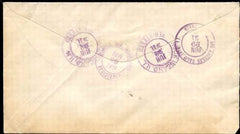 US Illinois, Rock Island 638 Fancy Cancel Cover