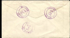 US Illinois, Le Roy 566, U429 Fancy Cancel Cover