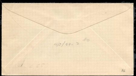 US Illinois, Bondville 551 Fancy Cancel Cover, St. Patrick's Day, Clover