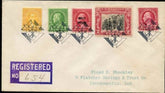 US Kentucky, Ed 552, 554, 562, 646, 651 Fancy Cancel Cover, Knights of Columbus