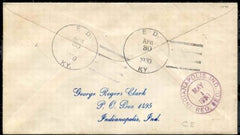 US Kentucky, Ed 552, 554, 562, 646, 651 Fancy Cancel Cover, Knights of Columbus