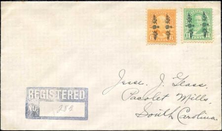US Kentucky, Ed 552, 554, 562, 651 Fancy Cancel Cover, Ornate