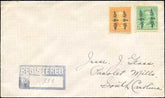 US Kentucky, Ed 552, 554, 562, 651 Fancy Cancel Cover, Ornate