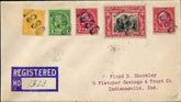 US Indiana, Winchester 552, 554, 562, 651 Fancy Cancel Cover