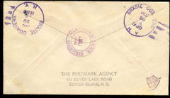 US New Jersey, Braisie Corners 551, 552, 553, 564 Fancy Cancel Cover