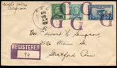 US Kentucky, Gee 552, 563, 650 Fancy Cancel Cover