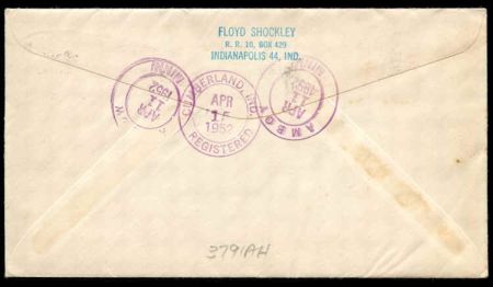 US Minnesota, Amboy 741, 829, 945, 1004 Fancy Cancel Cover