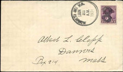 US West Virginia, Eight 708 Fancy Cancel Cover