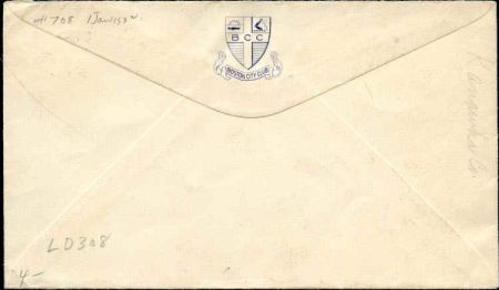 US West Virginia, Eight 708 Fancy Cancel Cover
